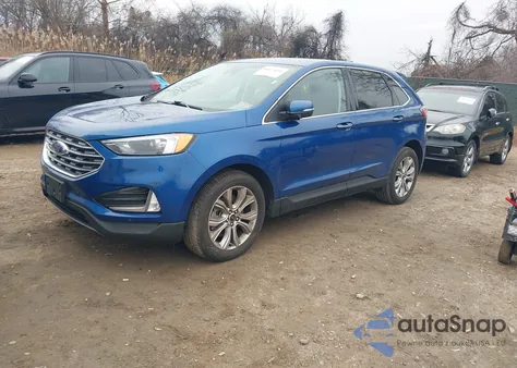 2024 Ford Edge Titanium from USA, damaged, VIN 2FMPK4K92RBA37232